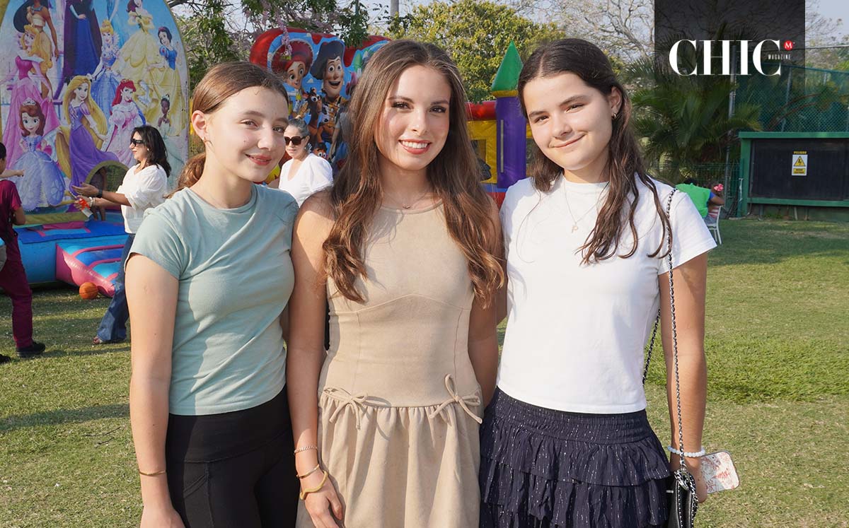 Paulina Castro, Roberta Casillas y Andrea Prom