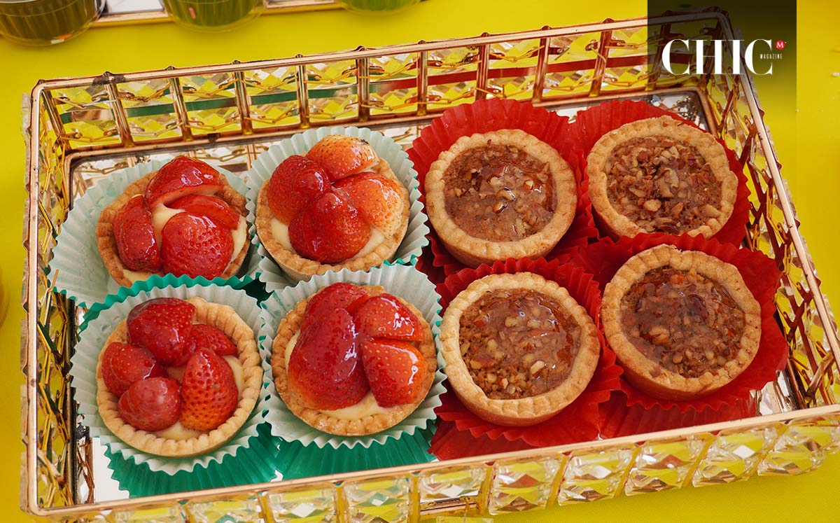 Tartas de fresa y nuez son algunas que pudieron disfrutar los asistentes en el evento