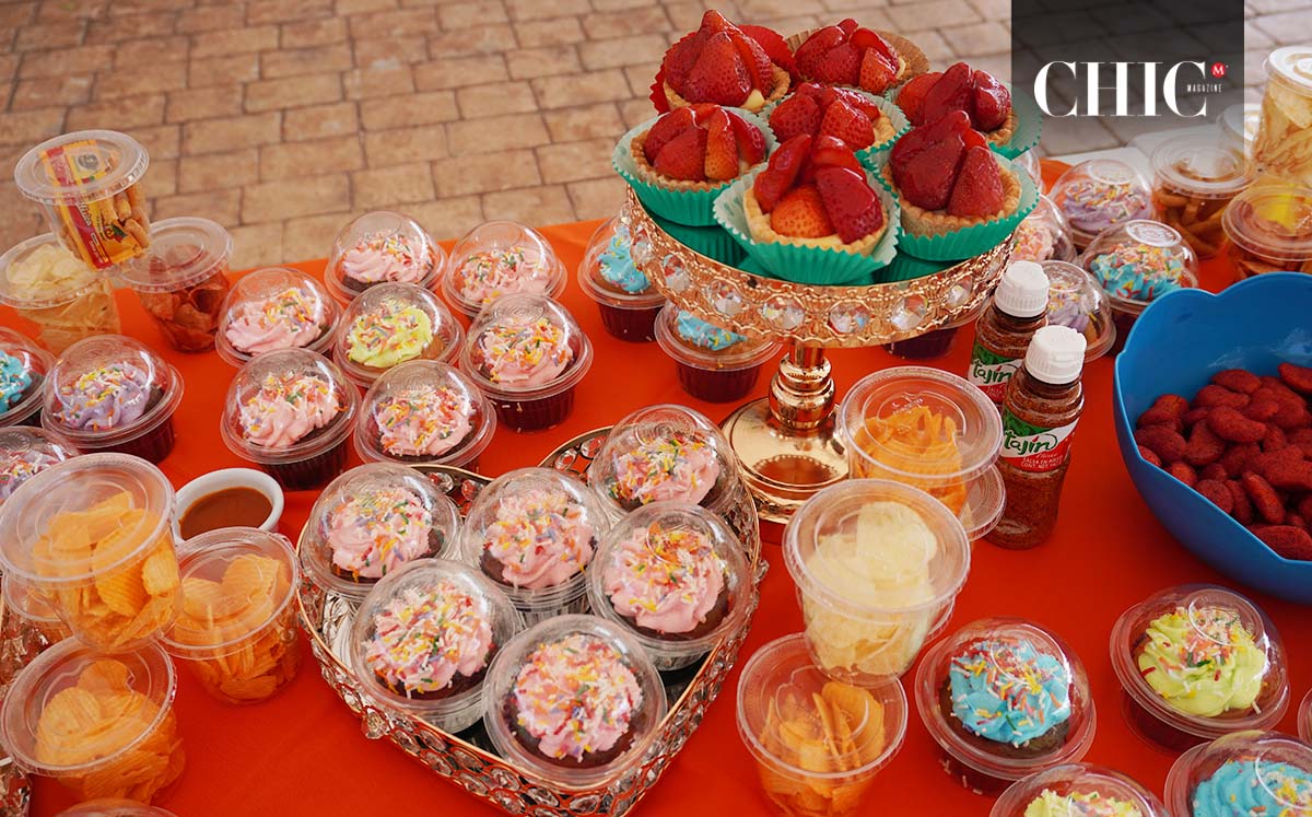 Con una variedad de snacks, los más pequeños disfrutaron del evento