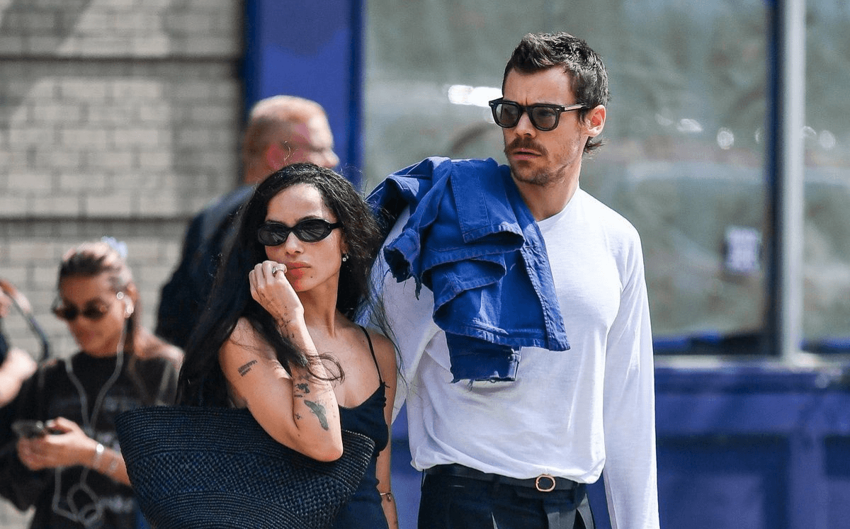Zoë Kravitz y Harry Styles planean dos bodas (Imagen Pinterest)