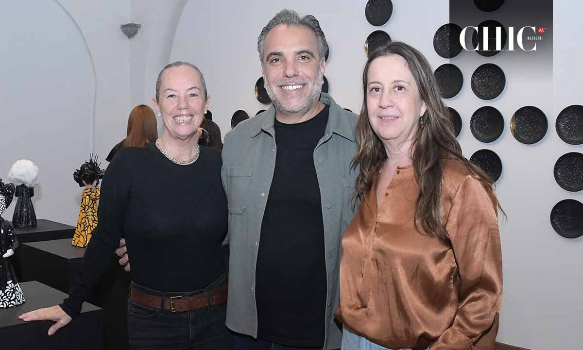 Raquel Alonso, Eduardo Valdez y Eugenia Tassinari