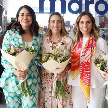 Ana Orvañanos, Julia Balcázar y Michelle Rotzinger (Fotos: Hanna Aguilar @hannaguilar._)
