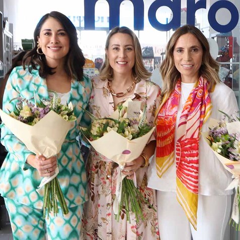 Ana Orvañanos, Julia Balcázar y Michelle Rotzinger (Fotos: Hanna Aguilar @hannaguilar._)