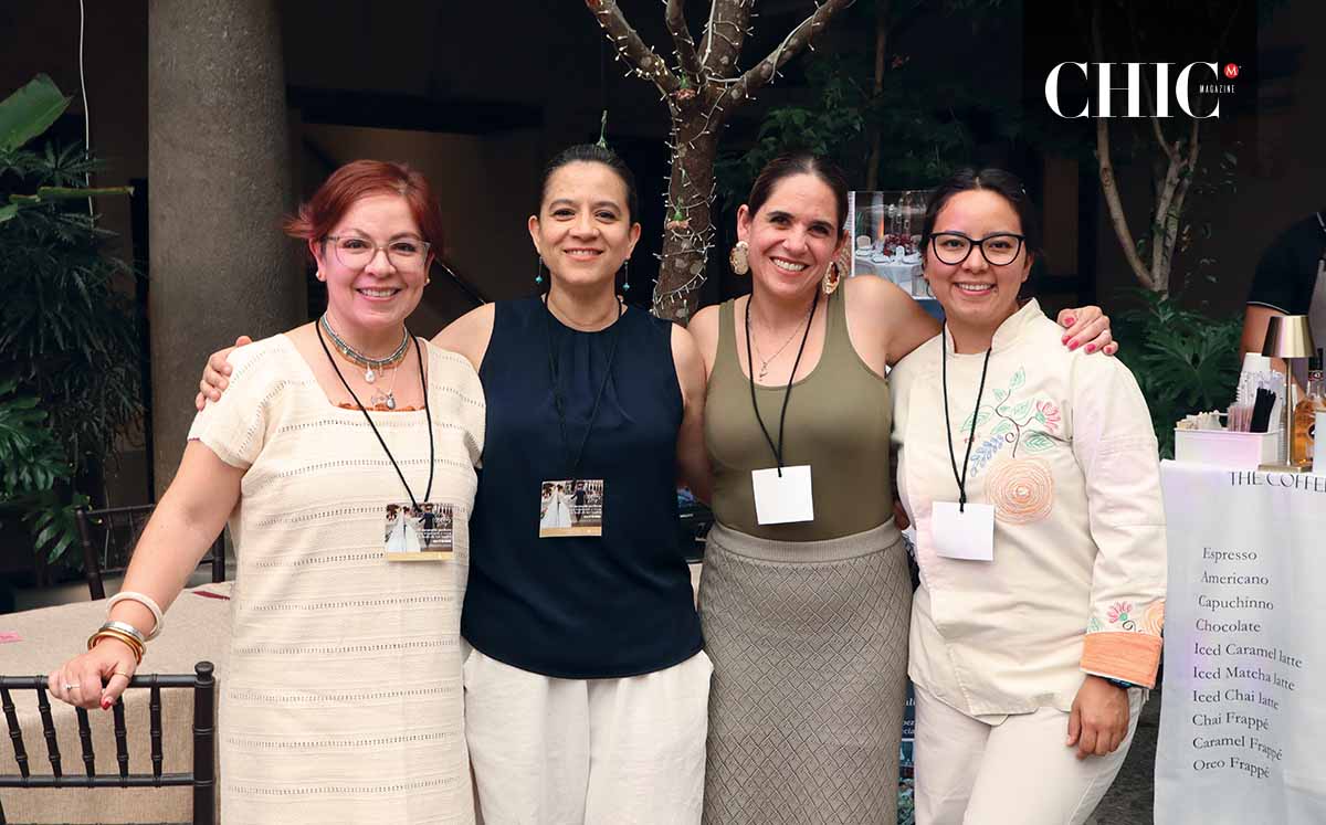 Anamaría Becerril, Mónica Macías, Montse Argüello y Karina Chávez (Fotos: Hanna Aguilar @hannaguilar._)