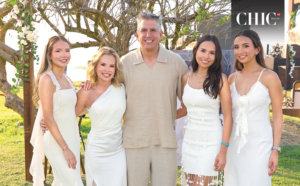Andrea Alarcón, Bárbara Cavazos de Alarcón, Gerardo Alarcón, Sofía Alarcón y Jimena Alarcón. Fotos: Roberto Alvarado