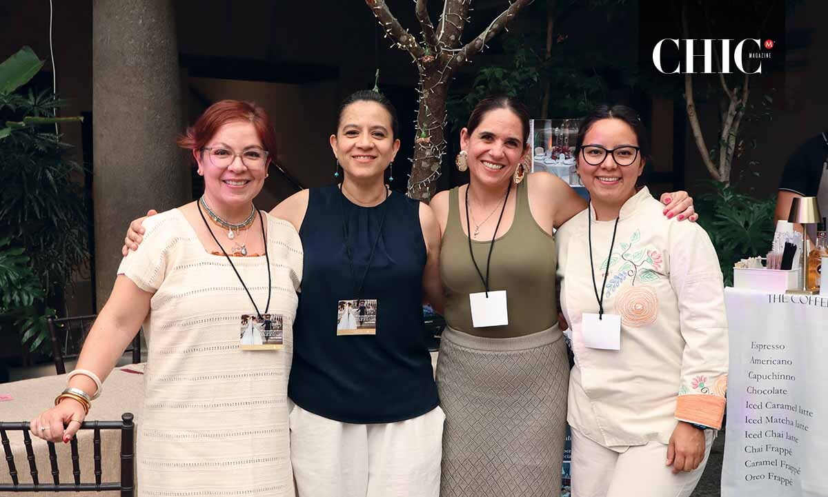 Anamaría Becerril, Mónica Macías, Montse Argüello y Karina Chávez (Fotos: Hanna Aguilar @hannaguilar._)