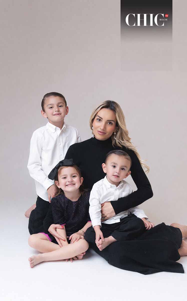 Gustavo, Ana Victoria, Victoria y Emiliano. (Fotos: Cortesía)