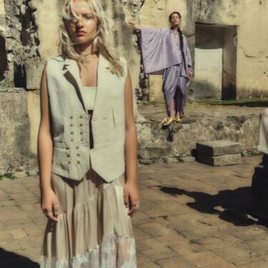 VIOLETA, la nueva colección de Kā que fusiona moda y arte (Foto: Cortesía)