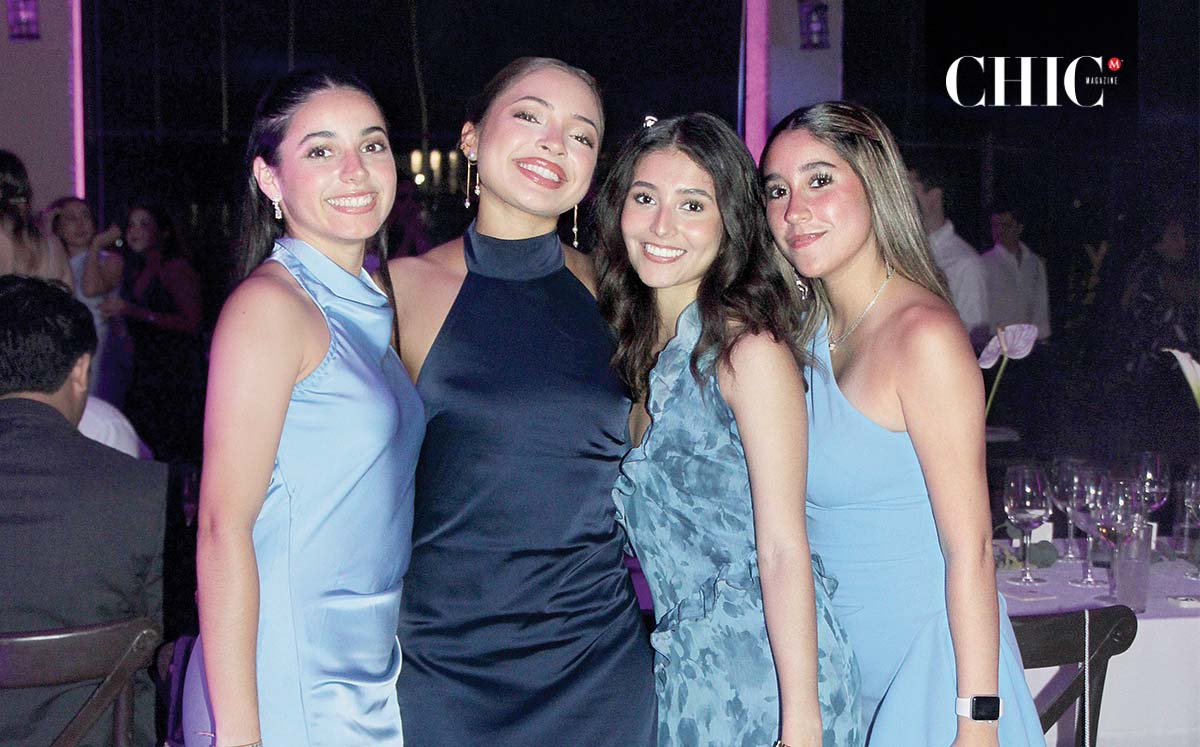Angelica Melgoza, Valeria Mateos, Regina Mendez y Ceci Martinez