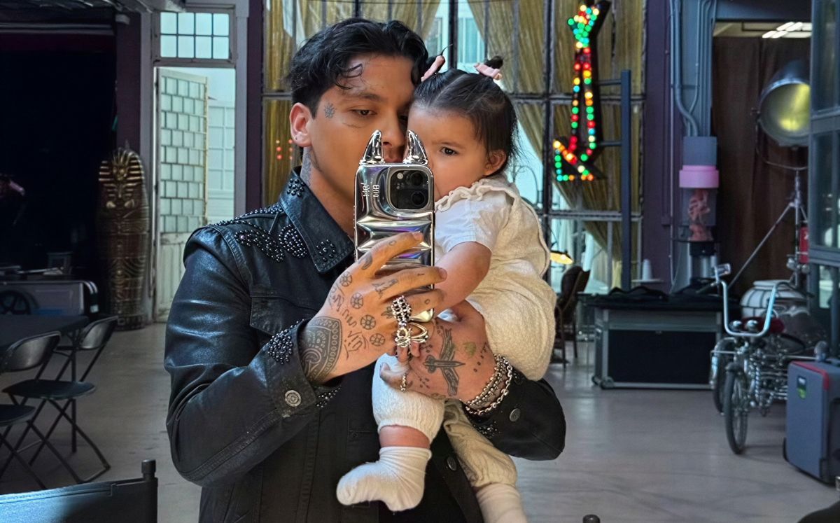 Christian Nodal muestra el cuarto de su hija Inti que hizo Ángela Aguilar (Foto: Instagram)