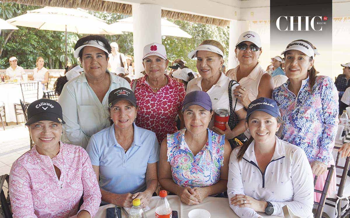 Olivia Rojas, Hilda del Ángel, Isabel Rivera, Miriam Ayala, Mary Said y Meche de Campero