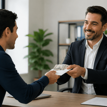 Pago de utilidades (Imagen IA)