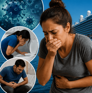 Síntomas del Norovirus (Imagen IA)