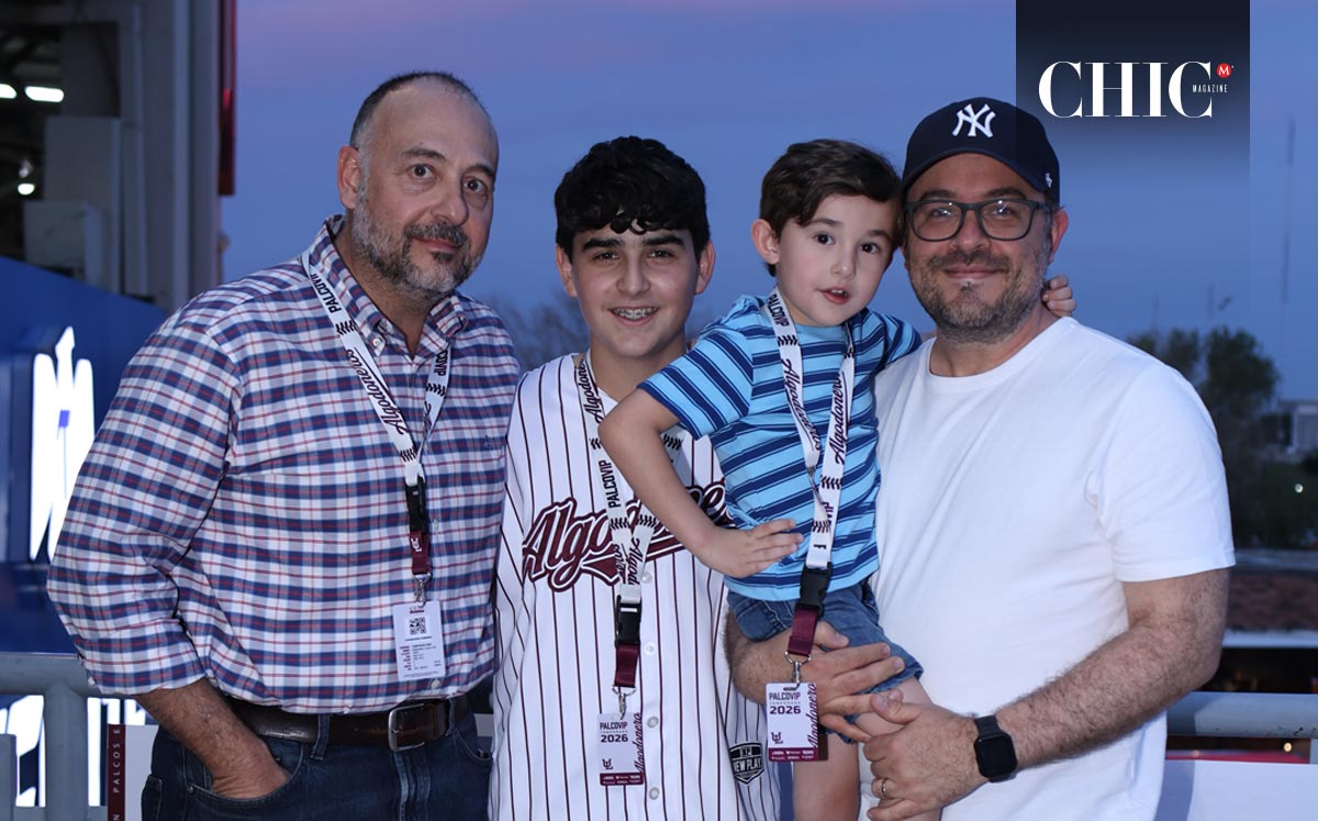Carlos Braña, Javier Fernández, Daniel Braña y Alberto Braña