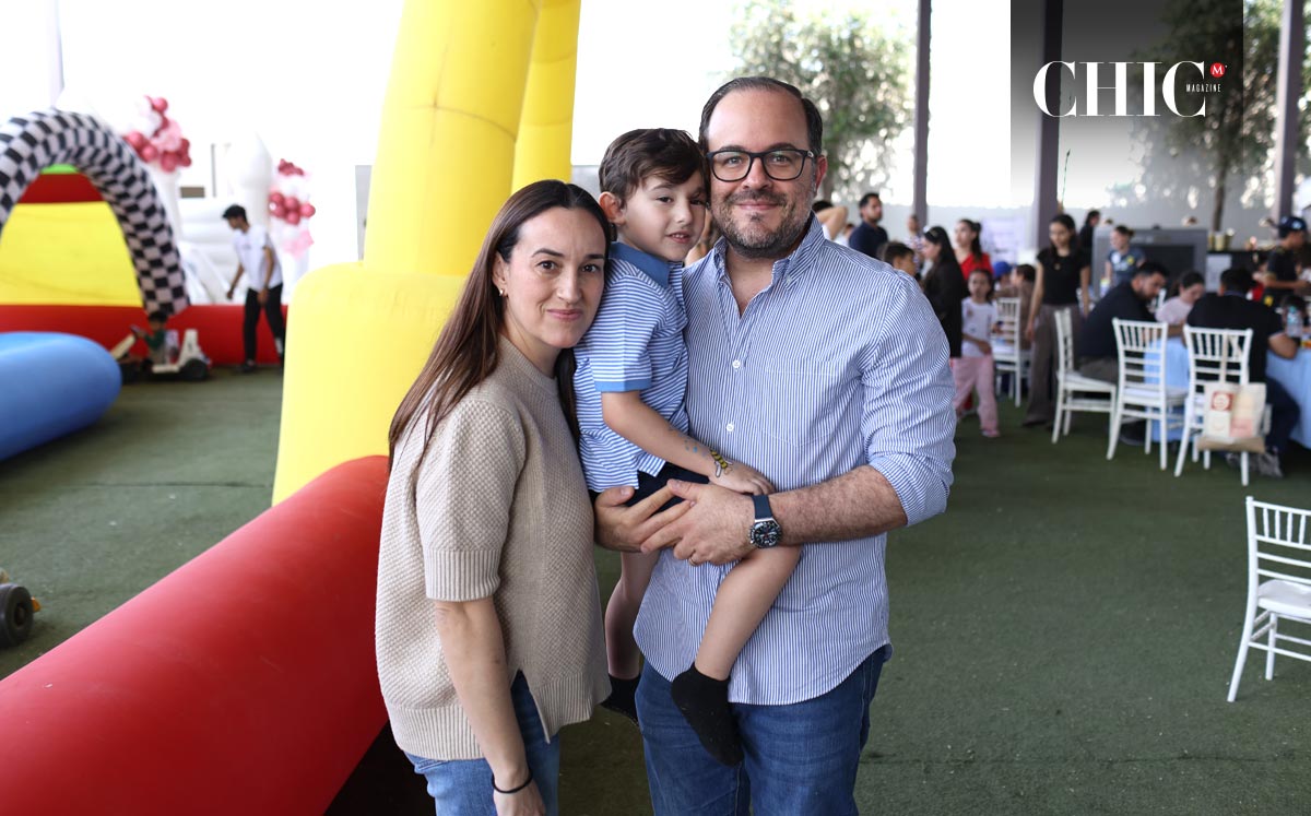 Mariana, Daniel y Alberto Braña