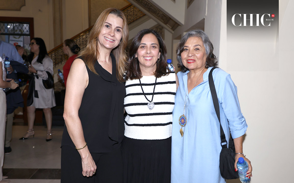 Nora Porras, Maricarmen Cuéllar y Magda García