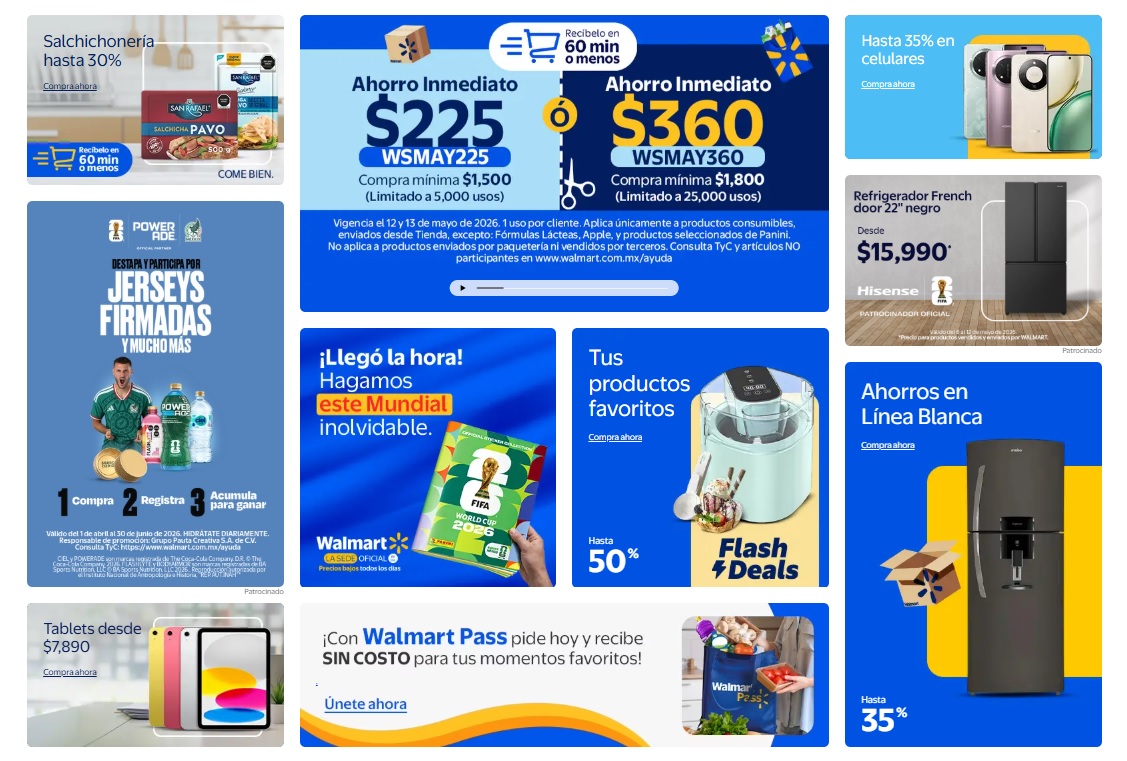 Ofertas en Walmart del 11 al 17 de mayo 2026 (Foto: Walmart)