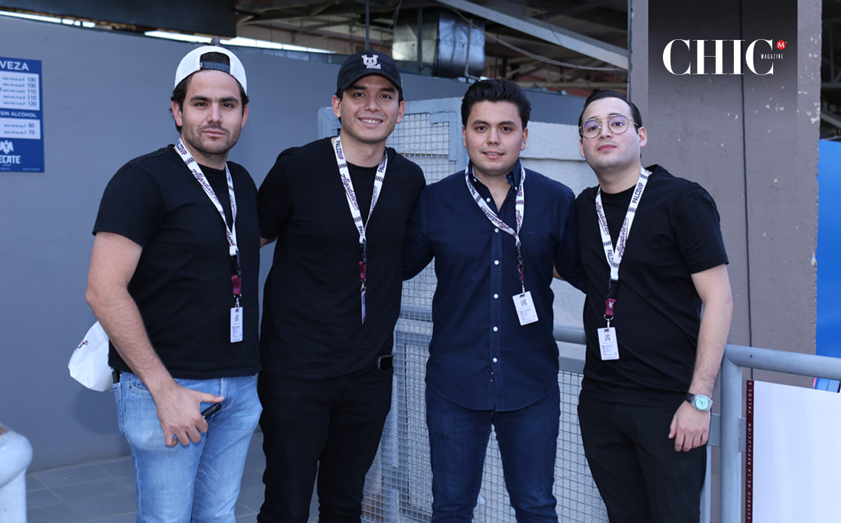 Sergio Padilla, Álvaro Issa, Santiago Issa y Juan Llorens