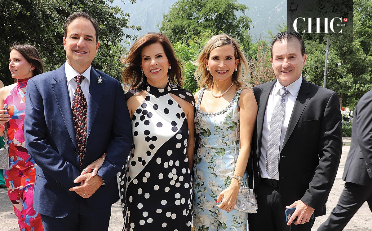 Eugenio Clariond, Gabriela Sada, María José Sada y Alberto Escamilla