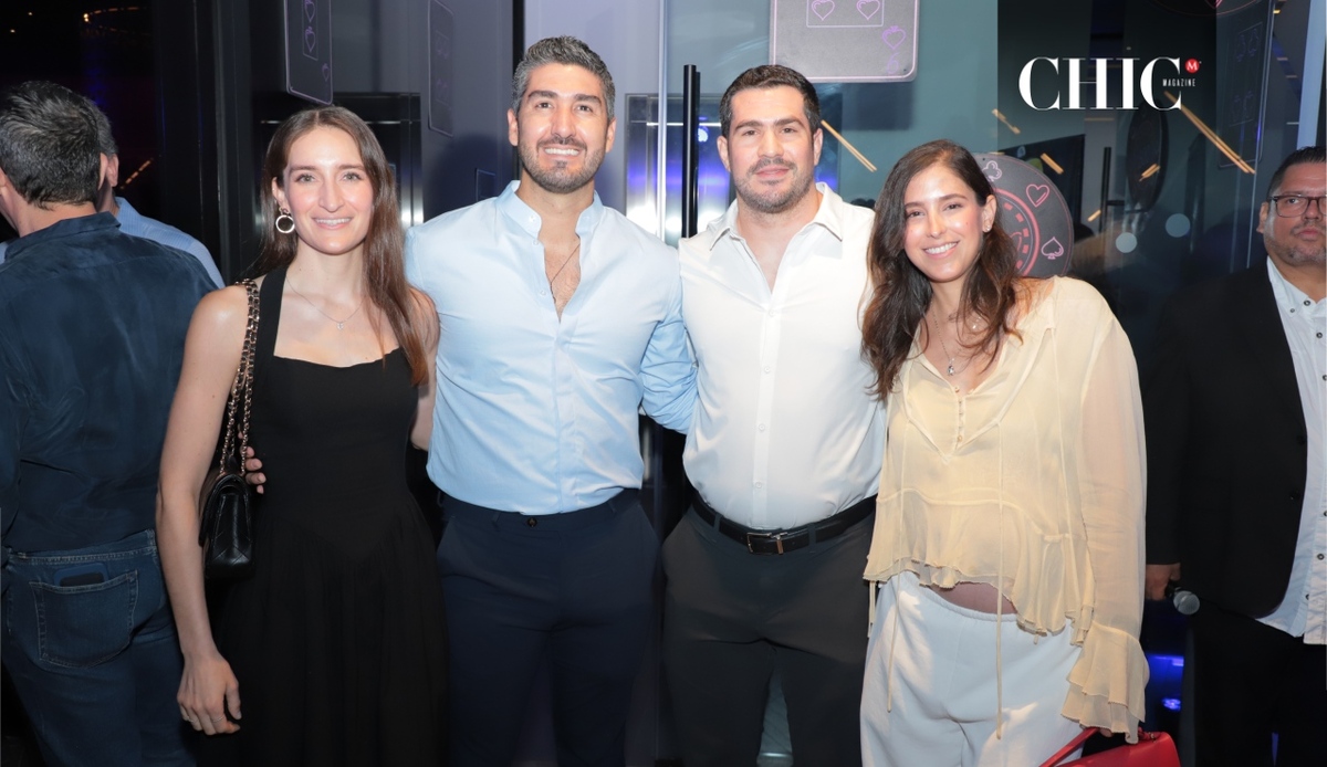 Gaby Martínez, Bernardo Martínez, Tuto Assad y Mariana Dávila