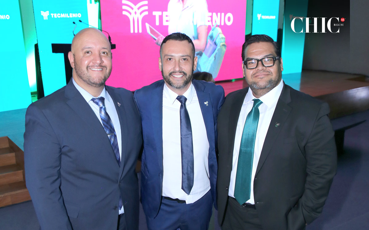 Héctor Ferniza, Braulio Cázares y Gerardo Martínez