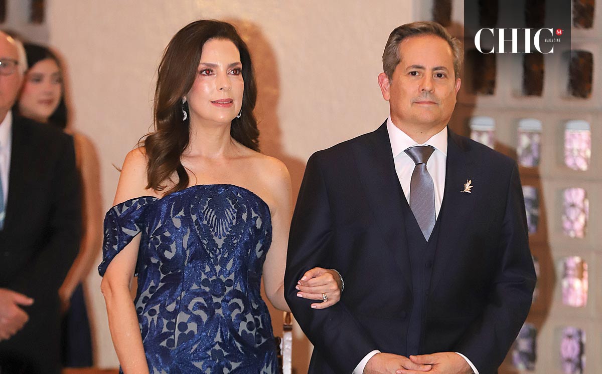 Papás de la novia. Lore Treviño de Sada y Alberto Sada