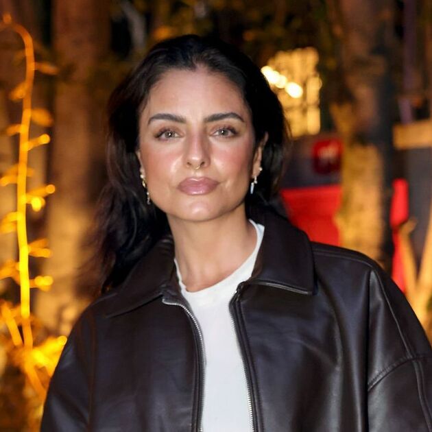 Aislinn Derbez y su arriesgado look en los Spotify Podcast Awards 2026 (Foto: Getty)