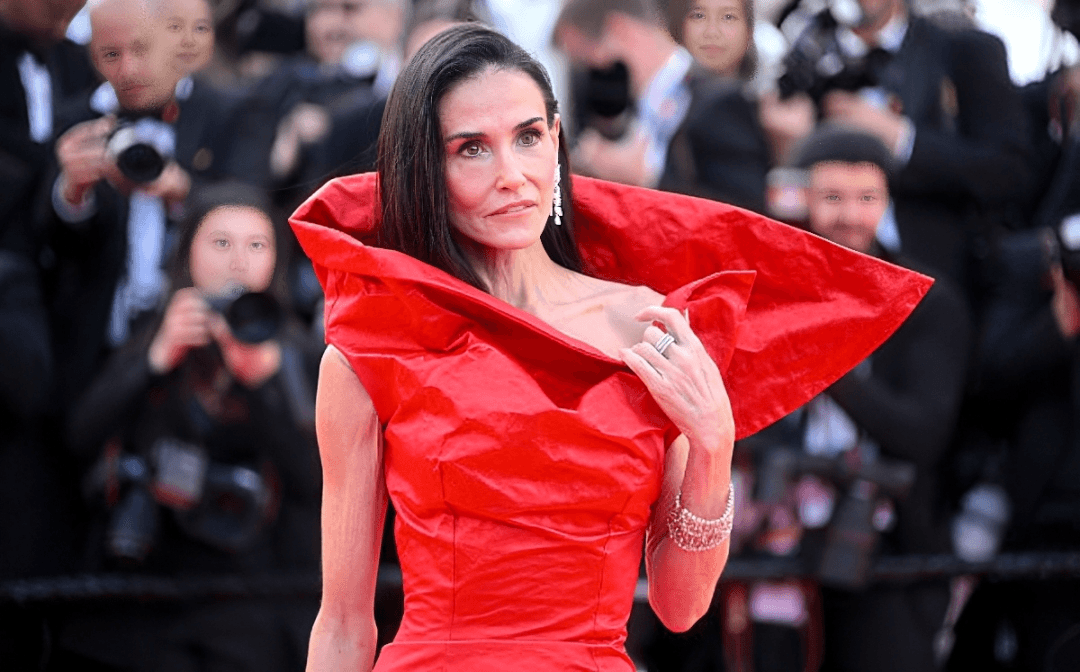 Demi Moore en el Festival de Cannes (Imagen Getty)