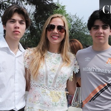 Emiliano Sada, Ana Nájera y Cristóbal Sada