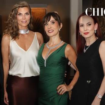 Luis Guajardo, Monserrat Oliver, Filippa Giordano y Monica García de Moyeda