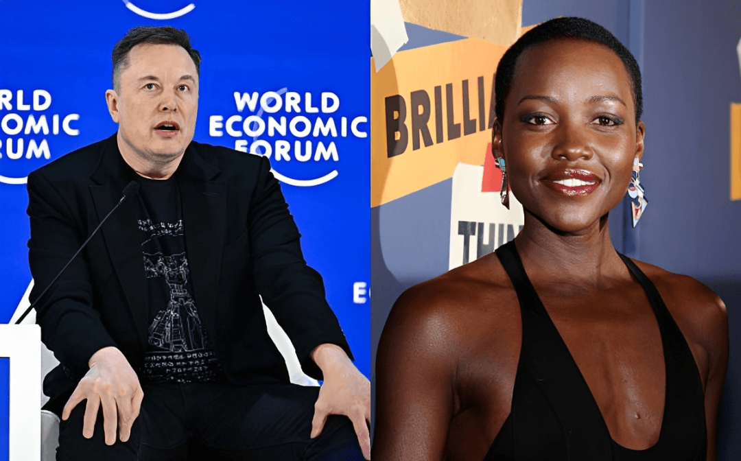Elon Musk habla del físico de Lupita Nyong'o (Imagen Getty)
