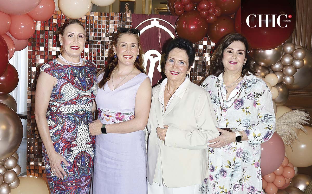 Sara Garza, Rebeca Garza, Martha Bolio y Martha Garza