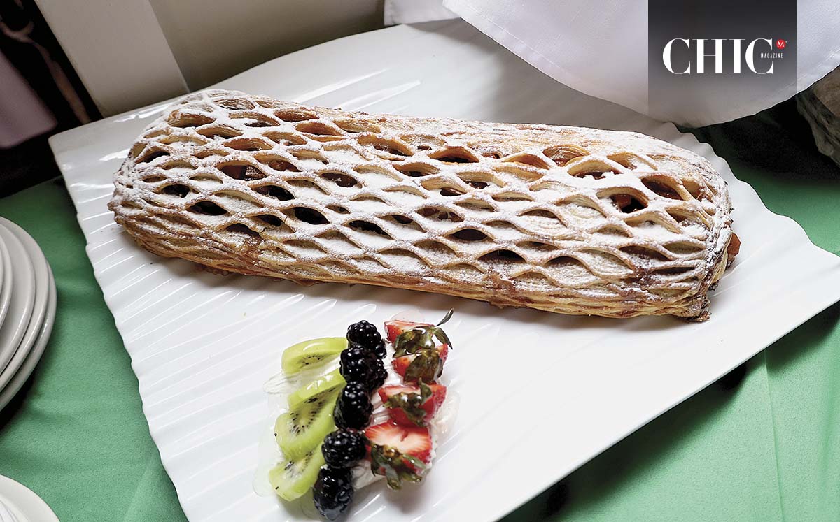 Strudel de manzana