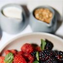 Buffet de desayuno en Rulfo CDMX