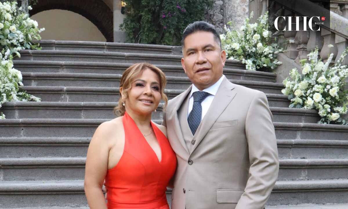 Papás de la novia. Cristina Méndez y Nicolás González