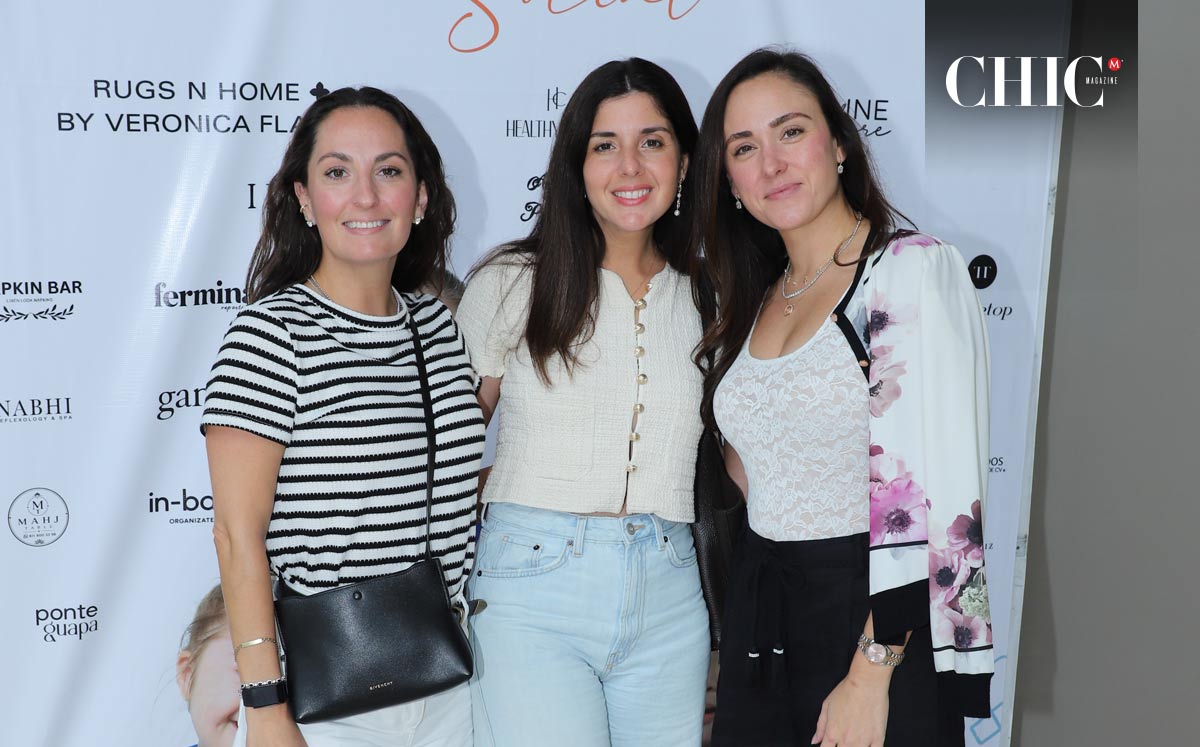 Cecy García, Betzy de Azcúnaga y Alejandra Castro