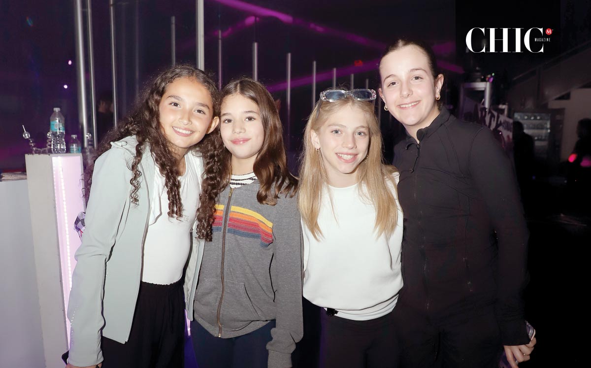Daniela Carrillo, Elsa María Quiroz, Paulina Benavides y Natalia Elizondo