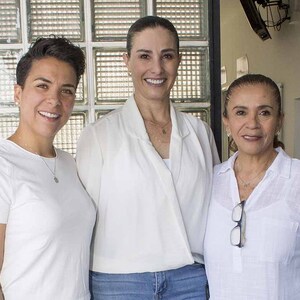 Fernanda Tinajero, Lorena Bronca y Cristina Reyes (Fotos: Larissa S. Martin)