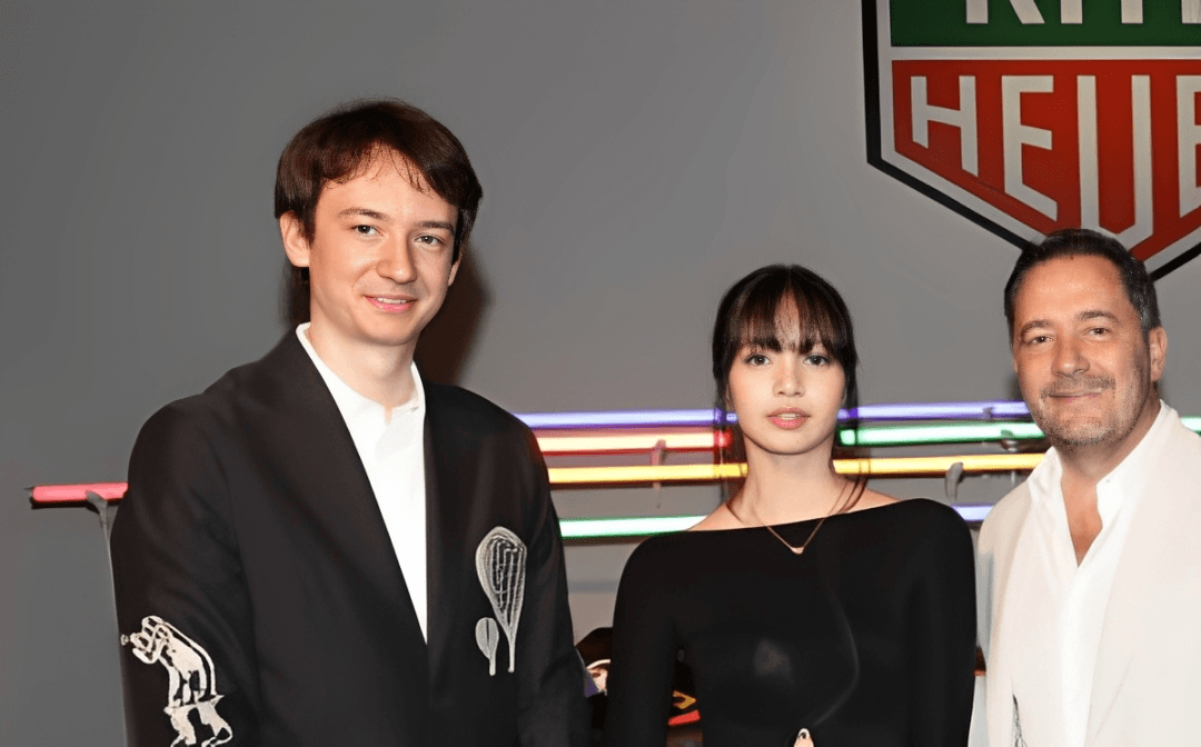 Lisa de Blackpink y Fréderic Arnault (Imagen Getty)
