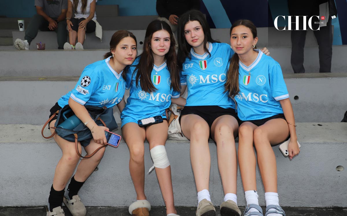 María De Silva, Cata García, Valeria ENGELS y Fer Morales
