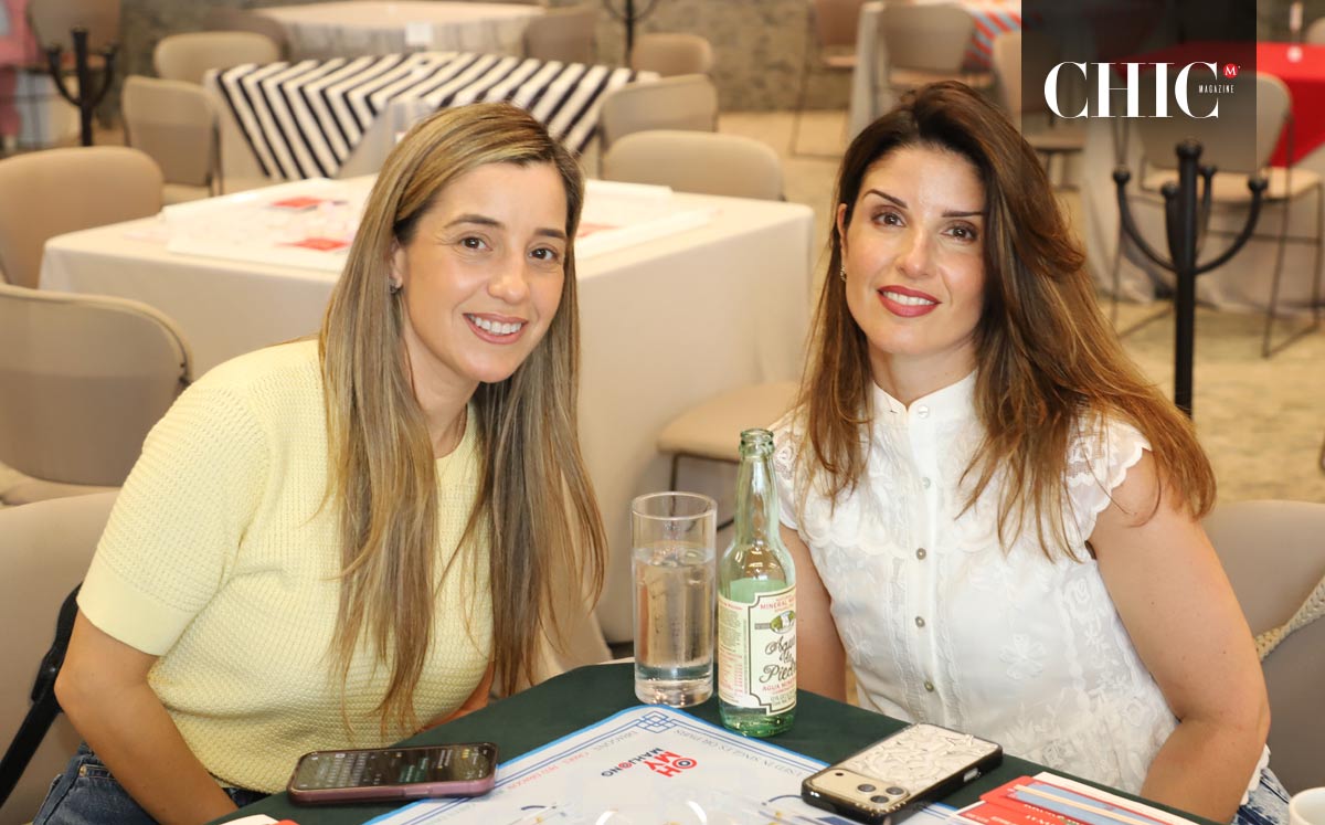 Mayte Arce de Brunell y Lizy Kalifa