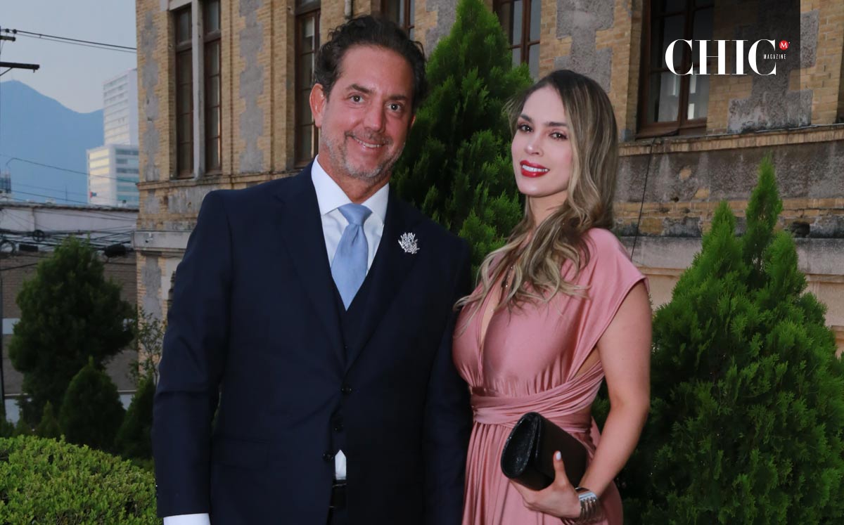 Papá de la novia. José Peart y Natalia Cortés