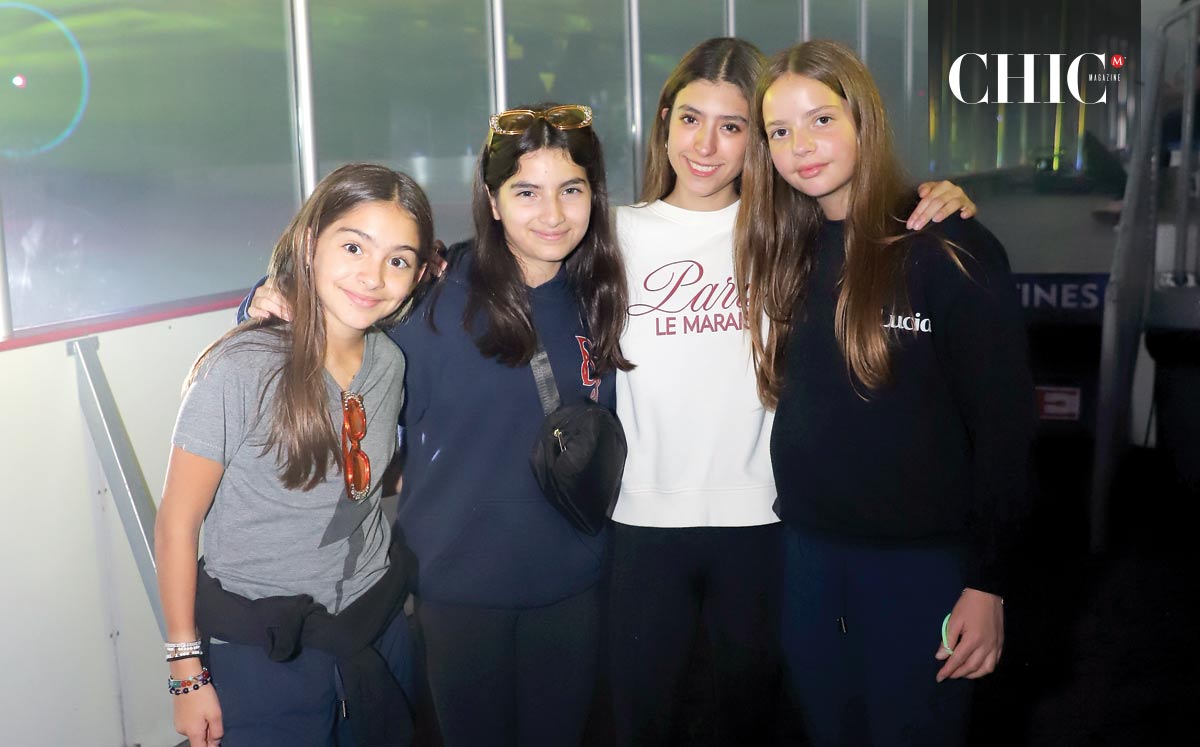 Regina Cienfuegos, Camila Mendoza, Paulina Medina y Lucía Balderrama