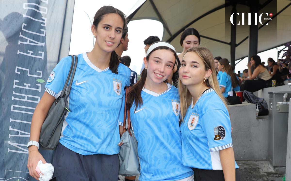 Roberta León, Silvana Perales y Sofía Guzmán
