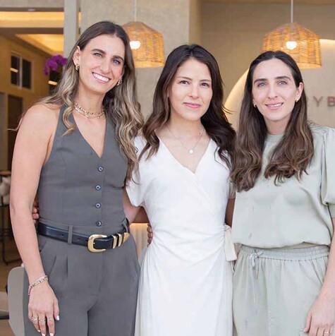 Sandra Kuri, Triana Otamendi y Mariana Kuri (Fotos: Yanahui F. Sevilla)
