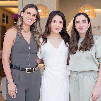 Sandra Kuri, Triana Otamendi y Mariana Kuri (Fotos: Yanahui F. Sevilla)