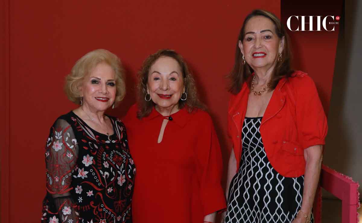 Sandra Santos de De la Garza, Aurora Cantú de Cagnasso  y Carmen Herrera / Fotos: Oamr Valdez