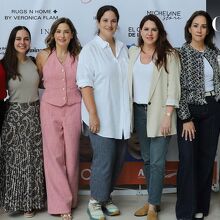 Sofía Ramírez, Adriana Treviño, Cynthia Villarreal, Mimi González, Dilana Hinojosa, Susana Treviño de Elizondo y Regina Villarreal