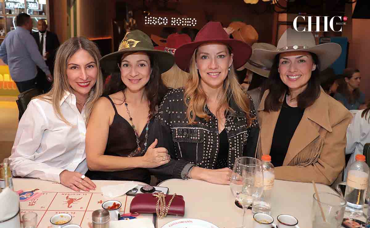 Vanessa Villarreal, Valeria Guerra, Érika Monter y Marly De la Garza / Fotos: Daniel Saldívar