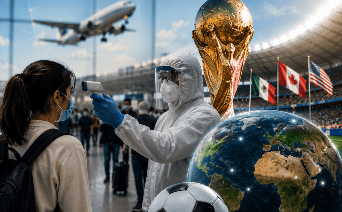 Alertan riesgos del ébola rumbo al Mundial 2026 (Imagen IA)